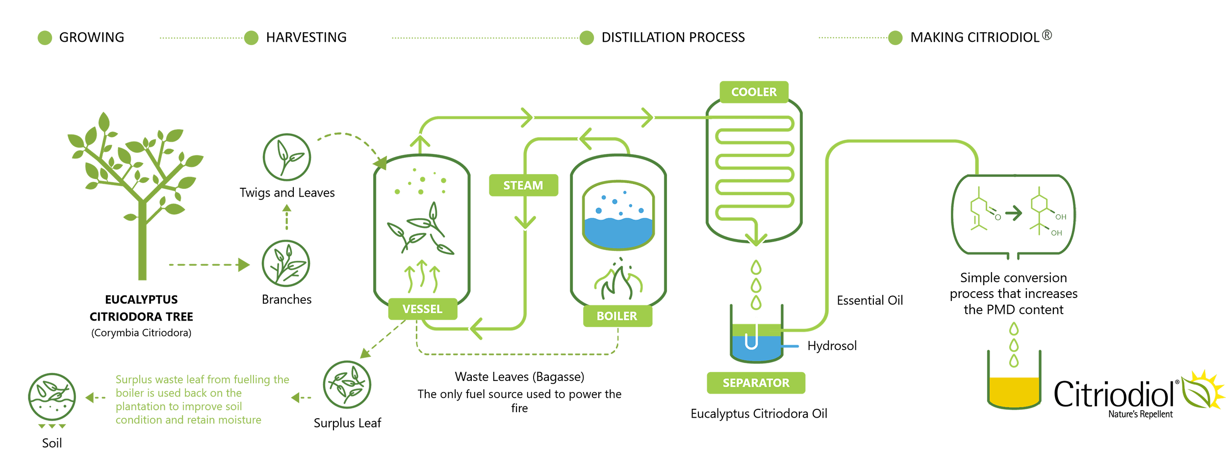 The Green Process - Citrefine